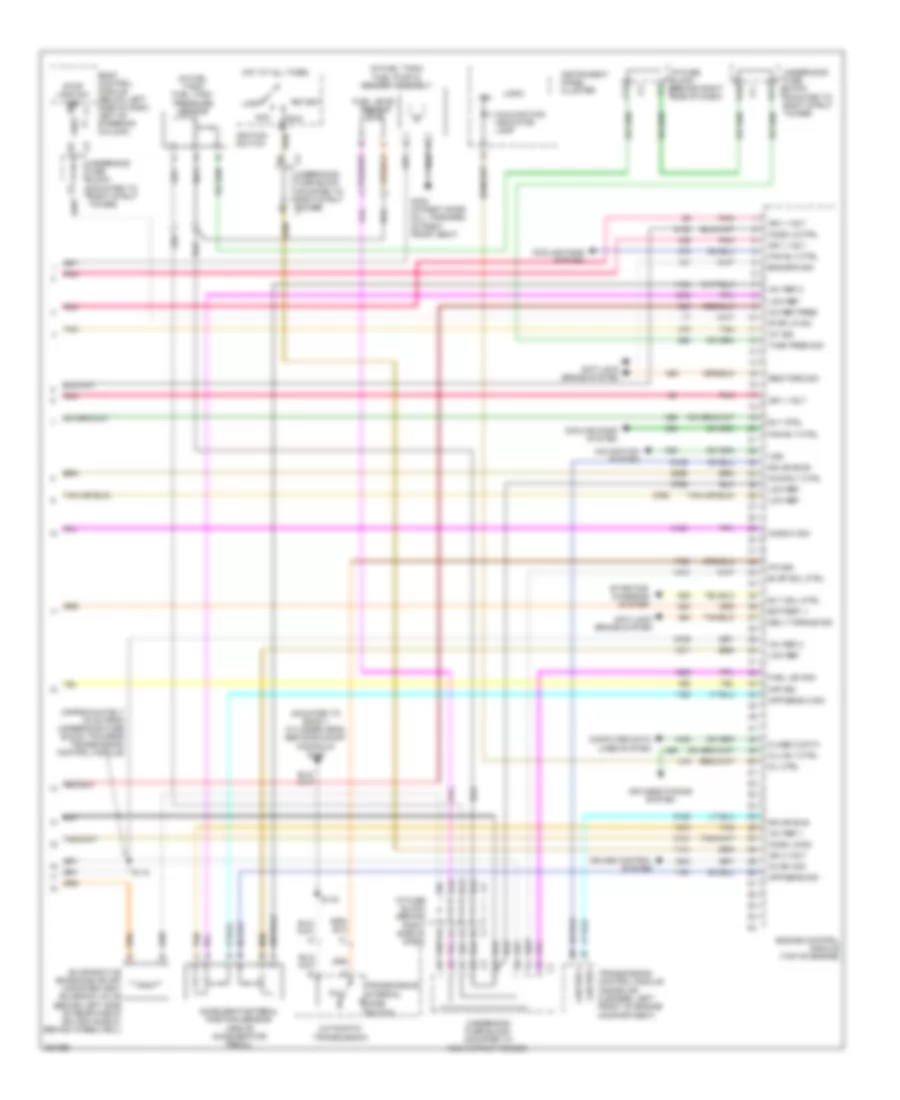 3 6L VIN 7 Engine Performance Wiring Diagram 4 of 4 for Buick Allure CXS 2007