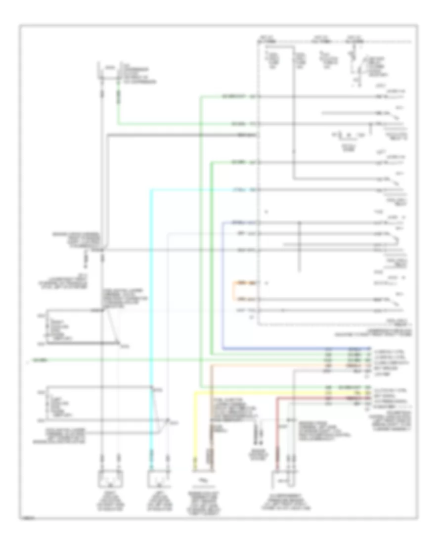 Automatic A C Wiring Diagram 2 of 2 for Buick Century Custom 2004
