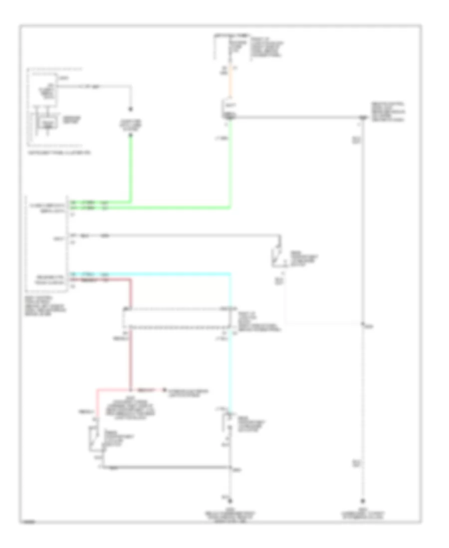 Trunk Release Wiring Diagram for Chevrolet Monte Carlo SS 2004