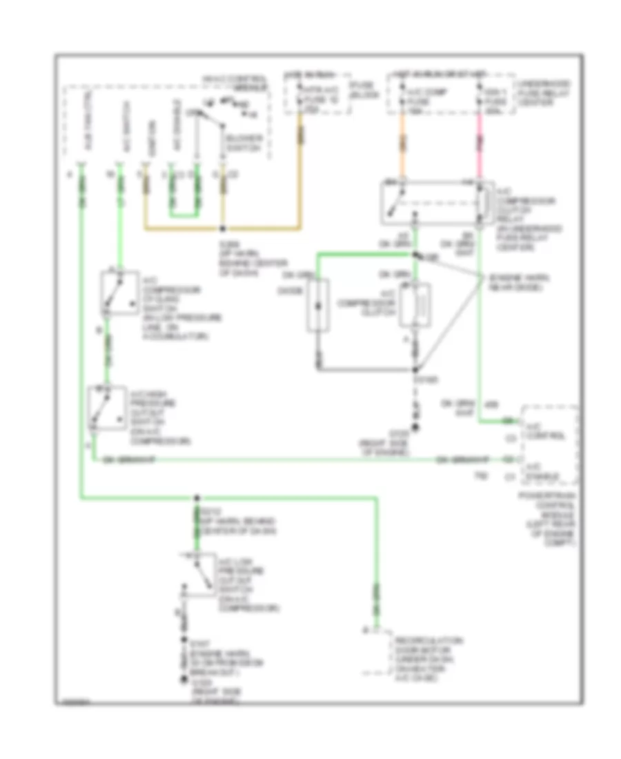 6 5L VIN S Compressor Wiring Diagram for Chevrolet Pickup C1998 1500