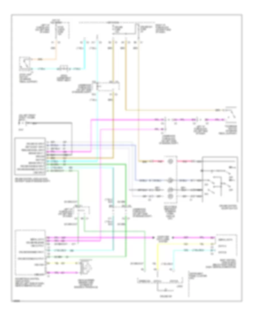 Cruise Control Wiring Diagram for Chevrolet Classic 2004