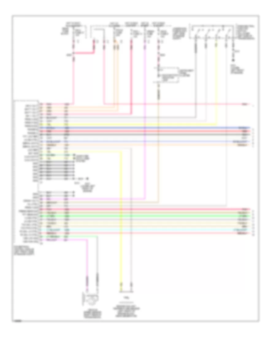 A T Wiring Diagram 1 of 2 for Chevrolet SSR 2004