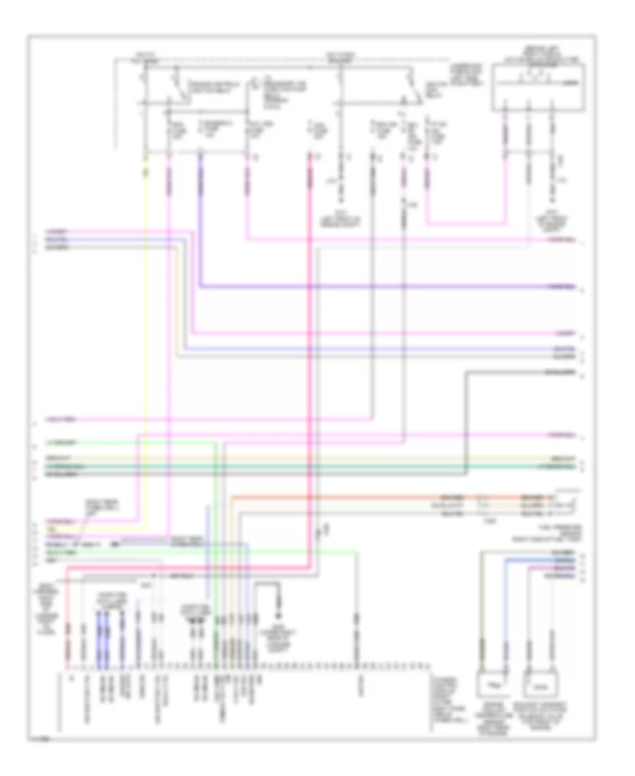 2 4L VIN R Engine Controls Wiring Diagram 2 of 6 for Chevrolet Malibu LTZ 2014