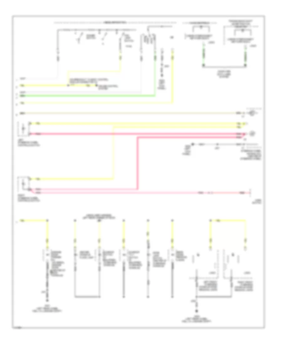 Instrument Illumination Wiring Diagram 2 of 2 for Chevrolet Malibu LTZ 2014