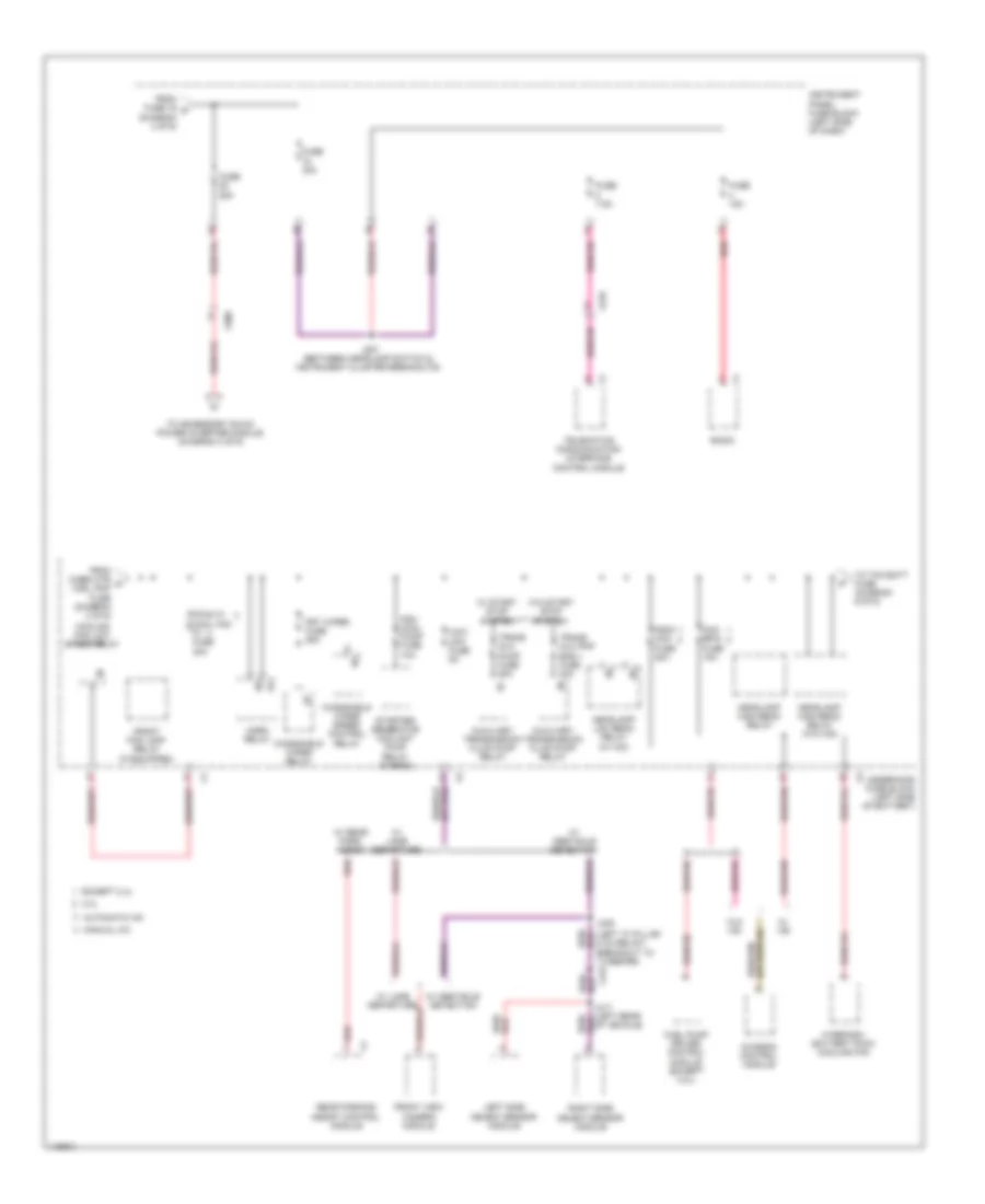 Power Distribution Wiring Diagram 5 of 6 for Chevrolet Malibu LTZ 2014