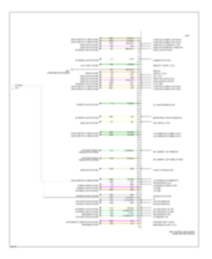 Body Control Modules Wiring Diagram 4 of 4 for Chevrolet Malibu LTZ 2012