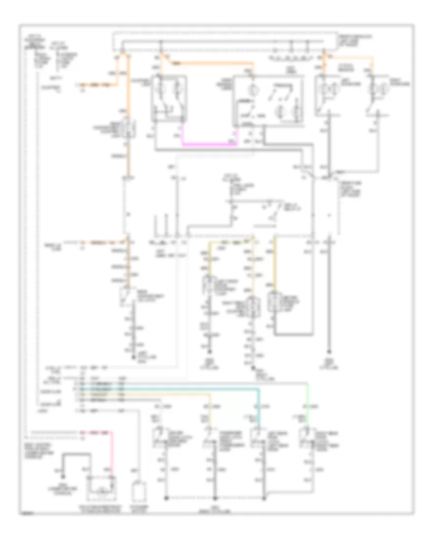 Courtesy Lamps Wiring Diagram for Chevrolet Malibu LTZ 2012