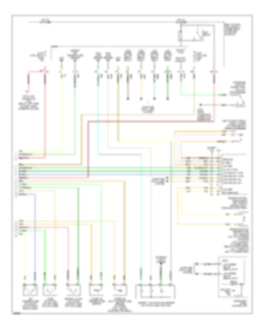 Automatic A C Wiring Diagram 2 of 2 for Chevrolet Malibu LT 2007