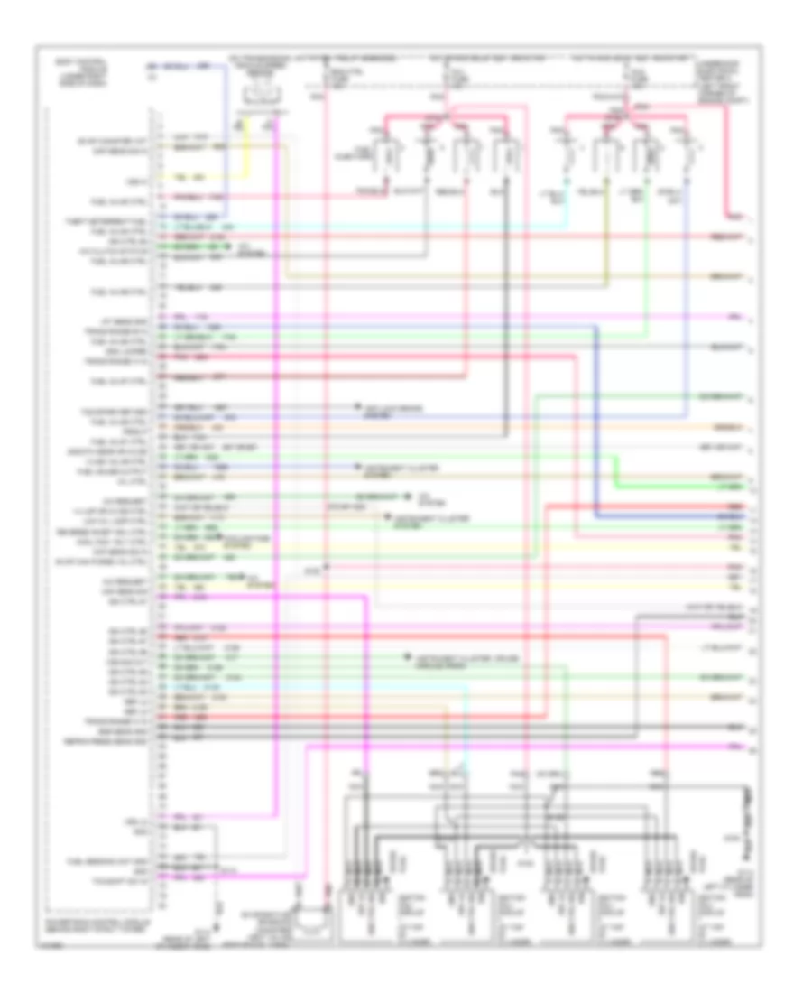 5 7L VIN G Engine Performance Wiring Diagrams 1 of 4 for Chevrolet Camaro 1998