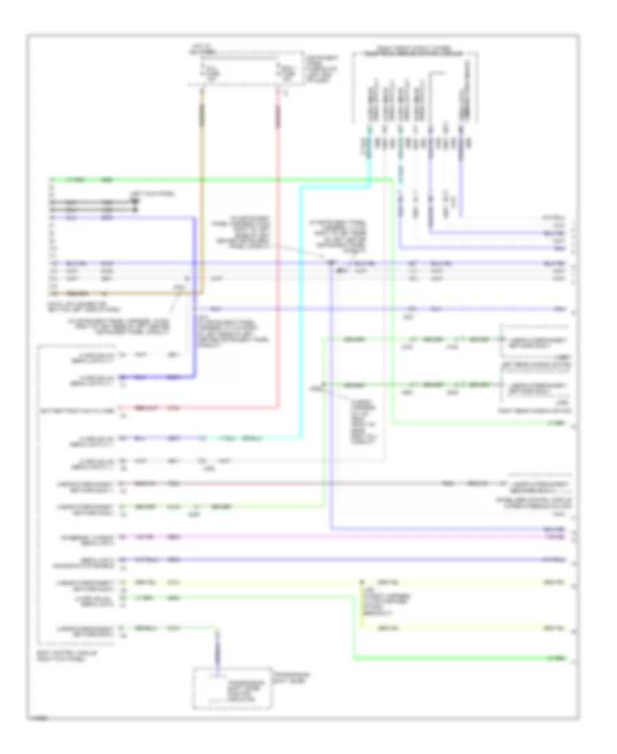 Computer Data Lines Wiring Diagram 1 of 3 for Chevrolet Caprice PPV 2014