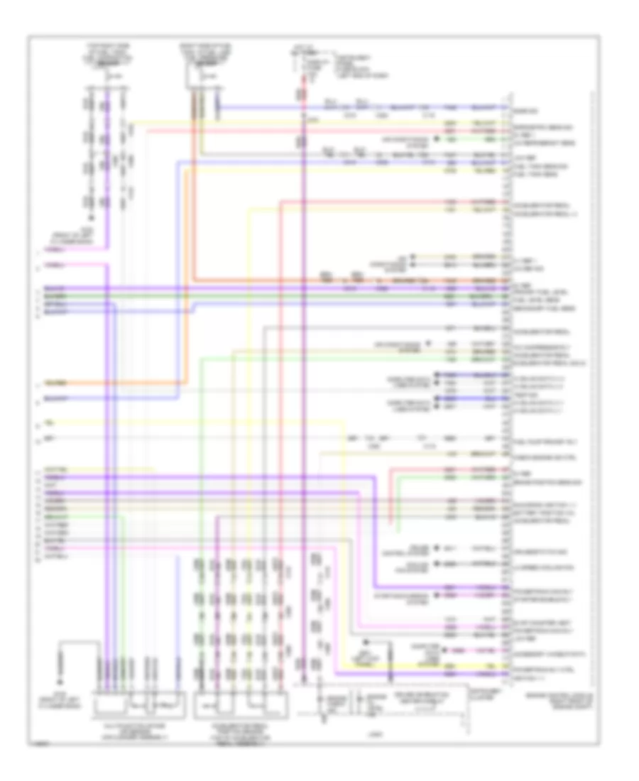 3 6L VIN 3 Engine Performance Wiring Diagram 6 of 6 for Chevrolet Caprice PPV 2014