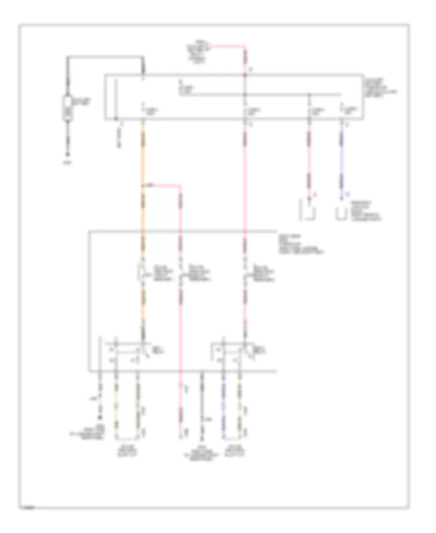 Power Distribution Wiring Diagram 7 of 7 for Chevrolet Caprice PPV 2014