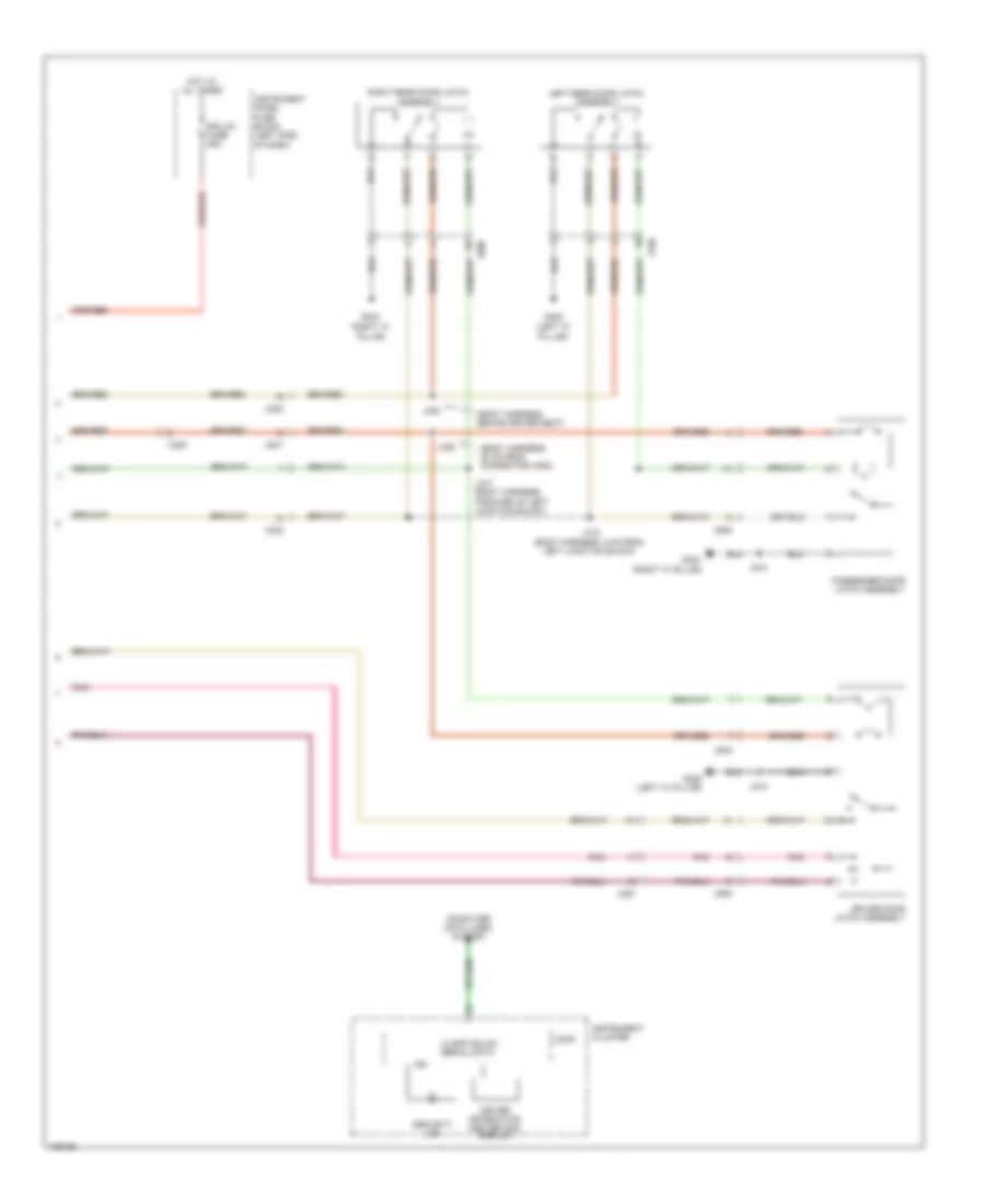Forced Entry Wiring Diagram 2 of 2 for Chevrolet Caprice PPV 2013