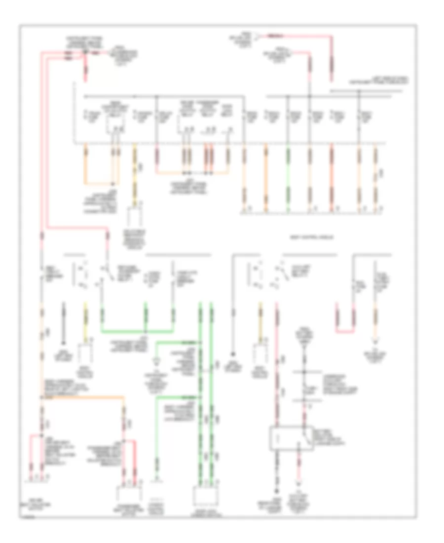 Power Distribution Wiring Diagram 5 of 7 for Chevrolet Caprice PPV 2013