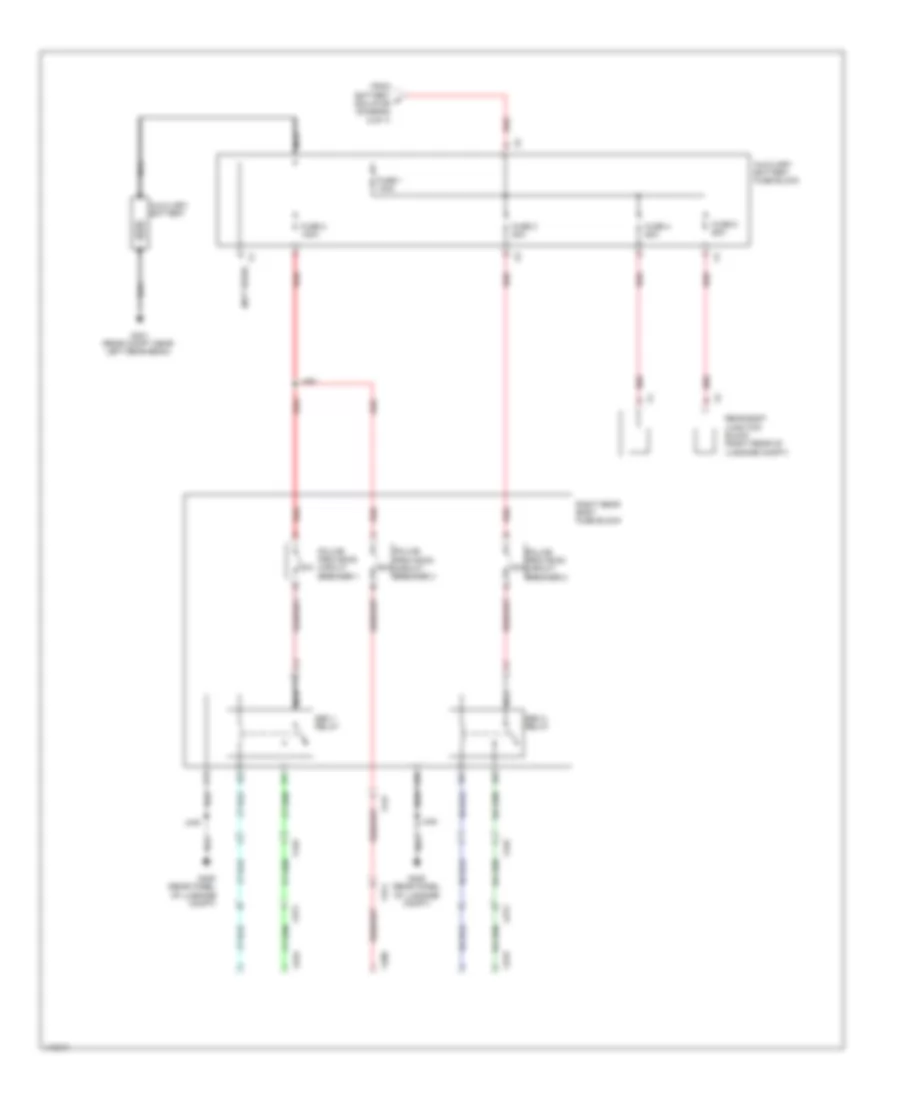 Power Distribution Wiring Diagram 7 of 7 for Chevrolet Caprice PPV 2013