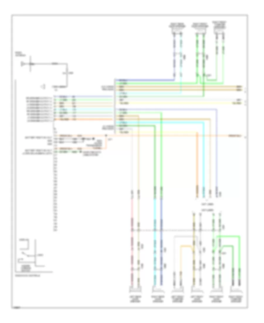 Radio Wiring Diagram 1 of 2 for Chevrolet Caprice PPV 2013