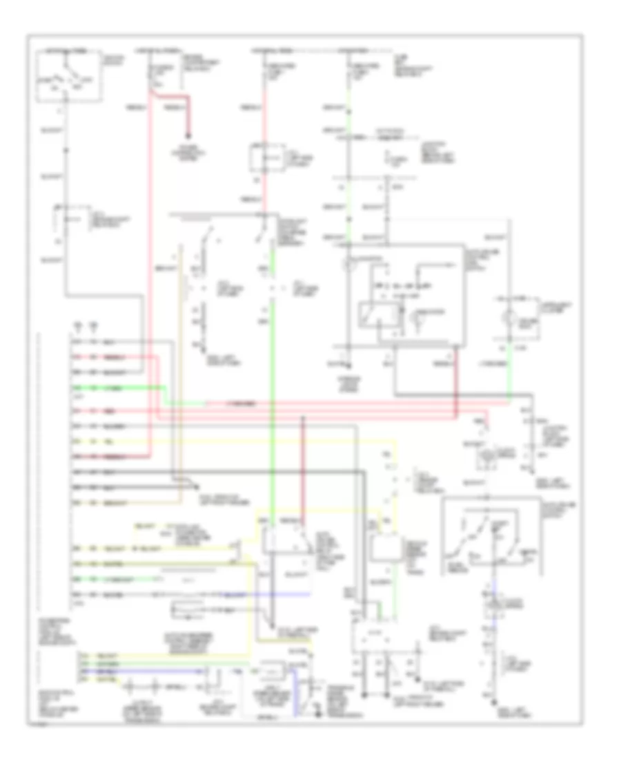 Cruise Control Wiring Diagram for Dodge Avenger ES 2000