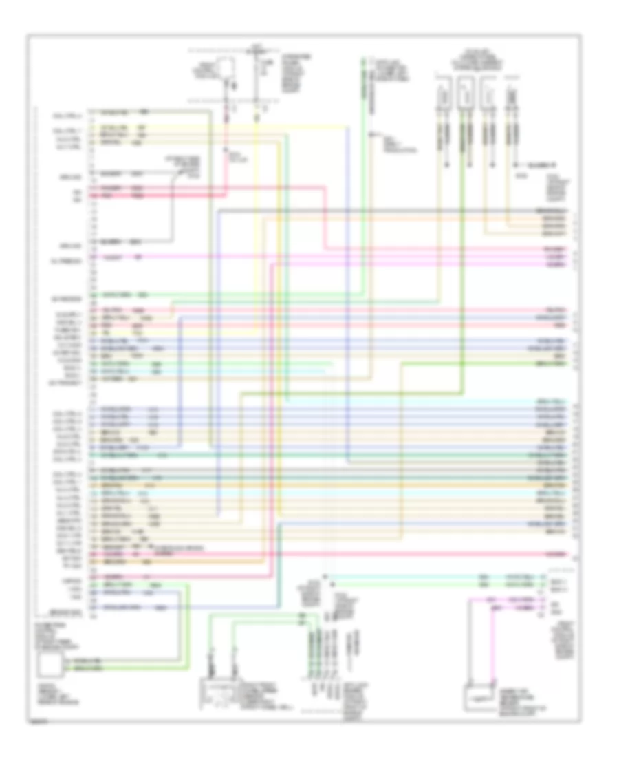 6 1L Engine Performance Wiring Diagram 1 of 4 for Dodge Charger R T 2006