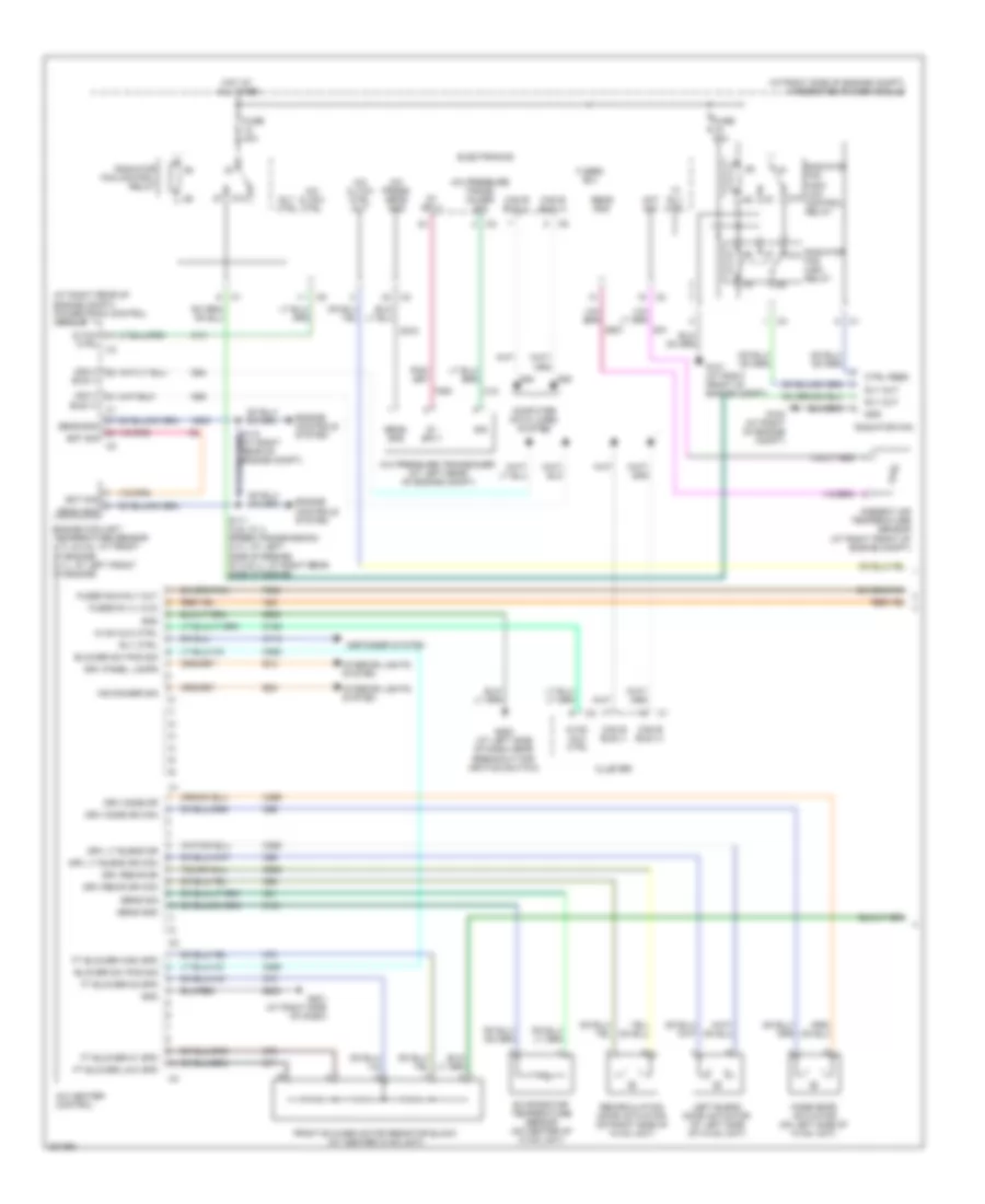 Manual A C Wiring Diagram 1 of 2 for Dodge Charger R T 2008