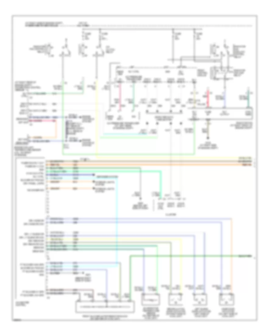 Manual A C Wiring Diagram 1 of 2 for Dodge Charger R T 2007
