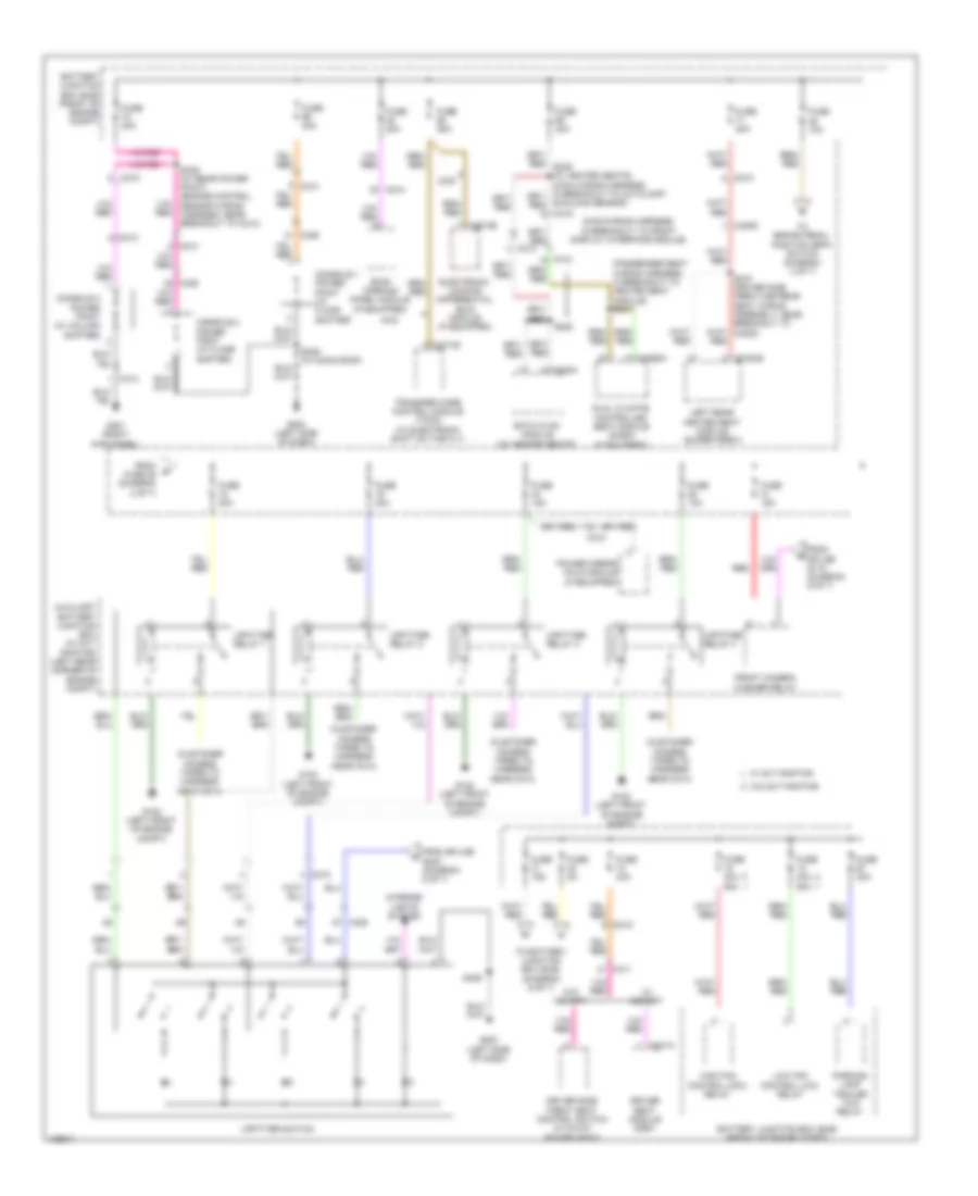 Power Distribution Wiring Diagram 5 of 7 for Ford F 150 XLT 2014
