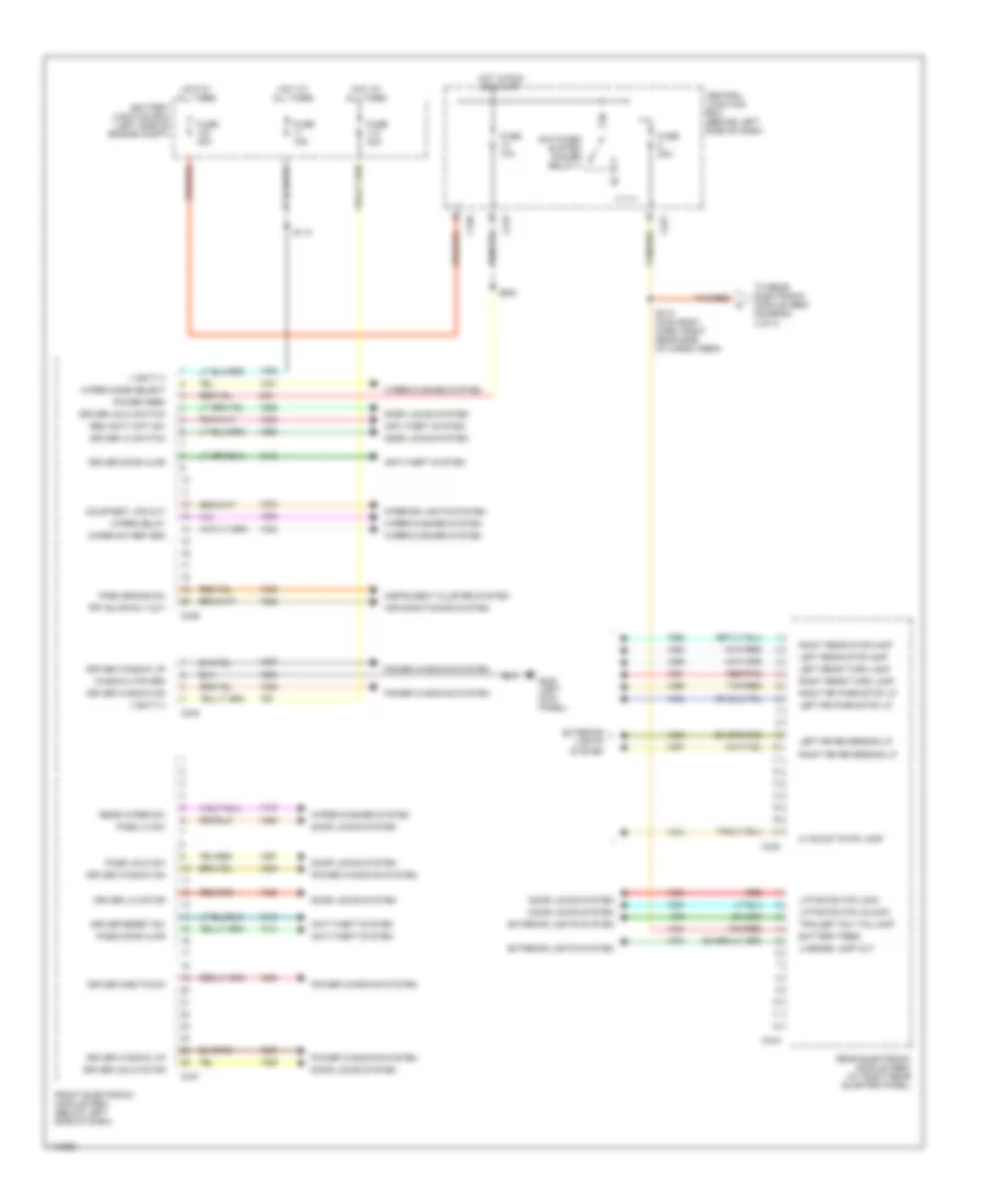 Body Computer Wiring Diagrams 2 of 3 for Ford Windstar LX 2001