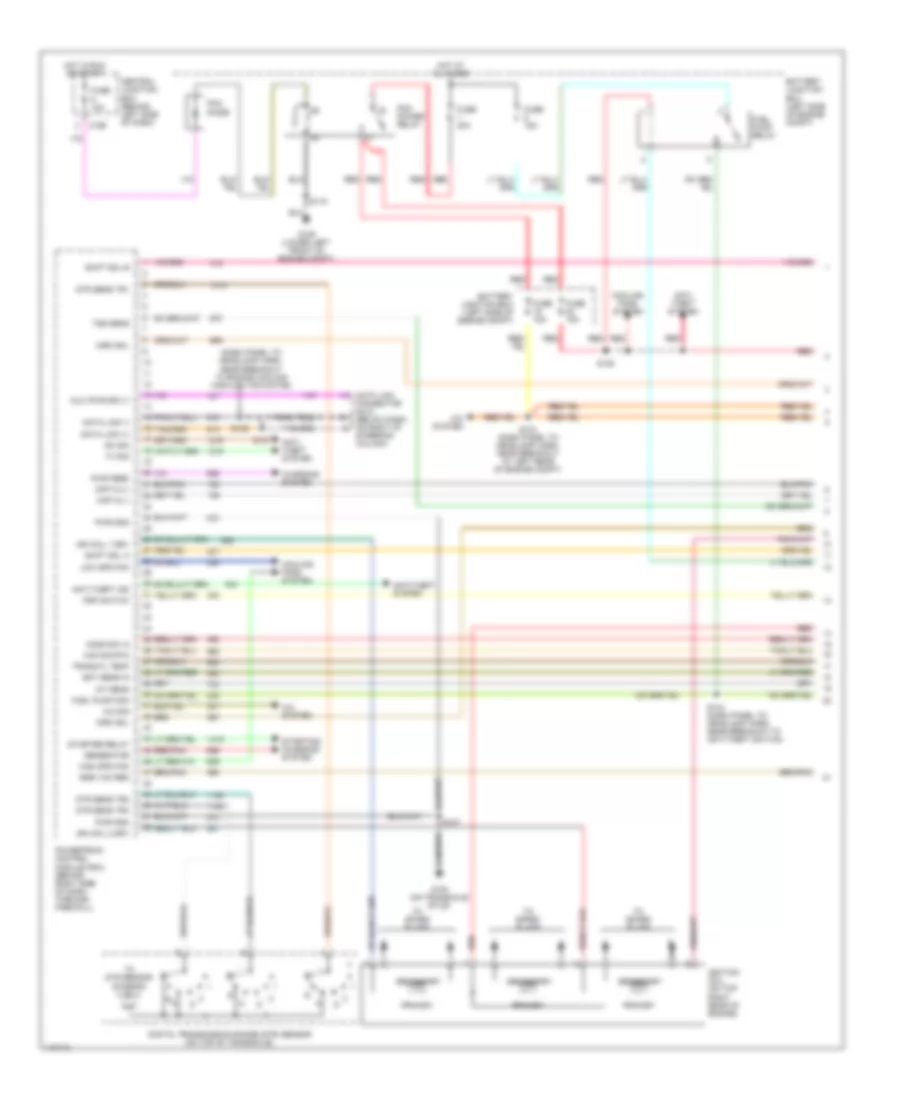 3 8L Engine Performance Wiring Diagrams 1 of 4 for Ford Windstar LX 2001