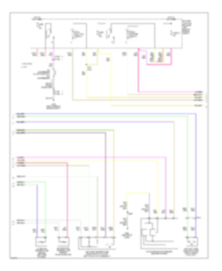 Automatic A C Wiring Diagram 2 of 3 for Ford Cab  Chassis F350 Super Duty 2011