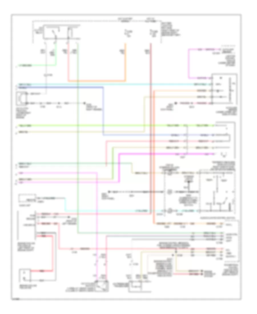 Automatic A C Wiring Diagram 2 of 2 for Ford Crown Victoria Police Interceptor 2011