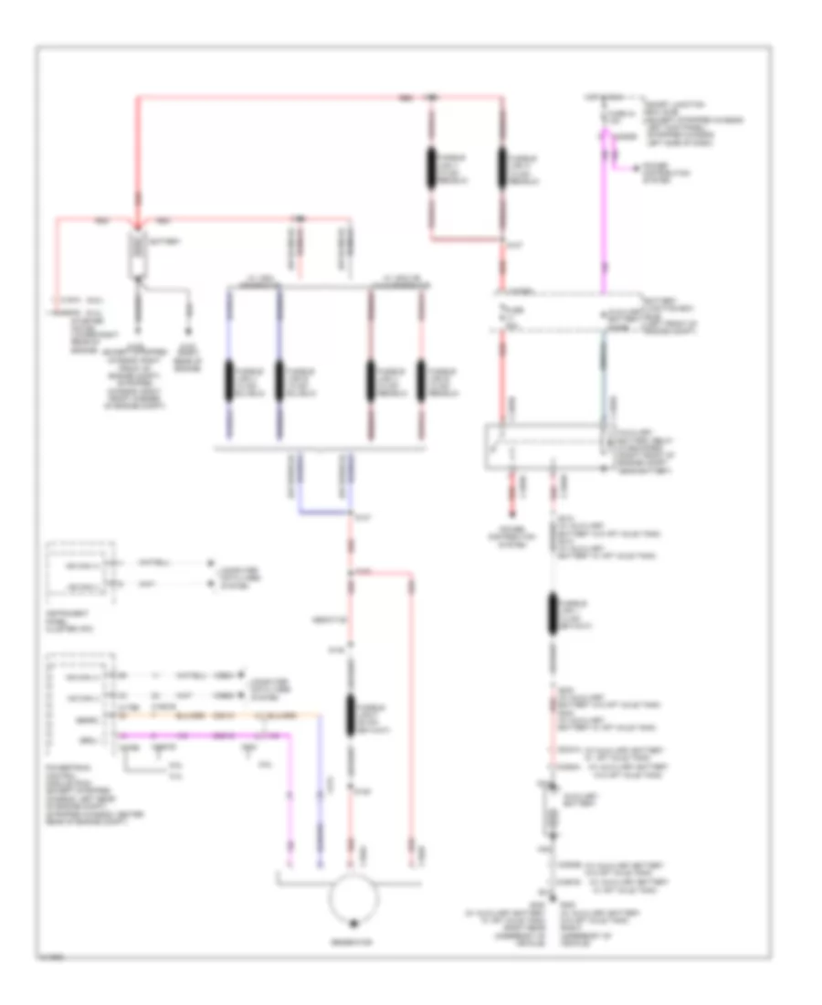 5 4L Charging Wiring Diagram for Ford E450 Super Duty 2011