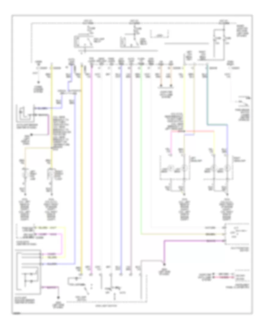 Headlights Wiring Diagram Except Hybrid without High Intensity Gas Discharge Headlights for Ford Fusion Hybrid 2012