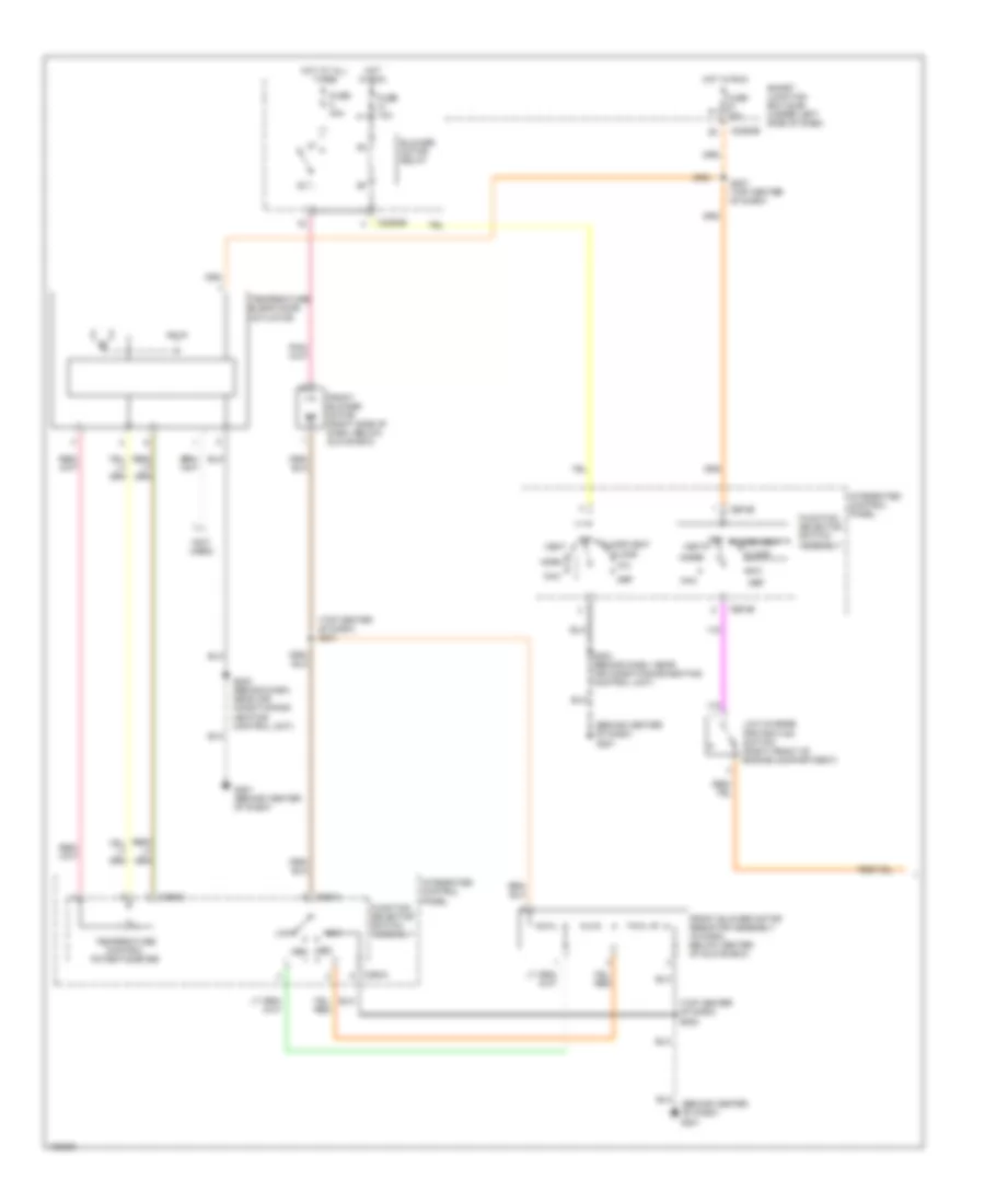 Manual A C Wiring Diagram 1 of 2 for Ford Taurus SE 2004