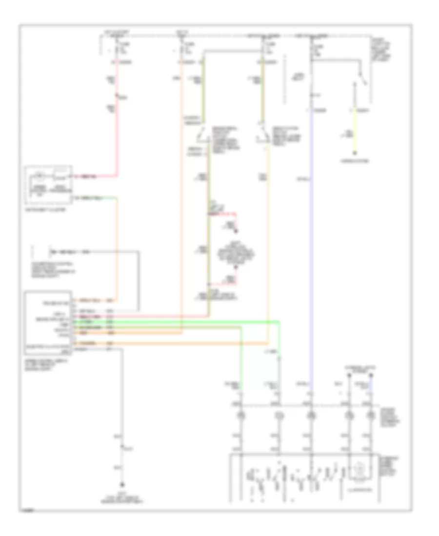 Cruise Control Wiring Diagram for Ford Taurus SE 2004