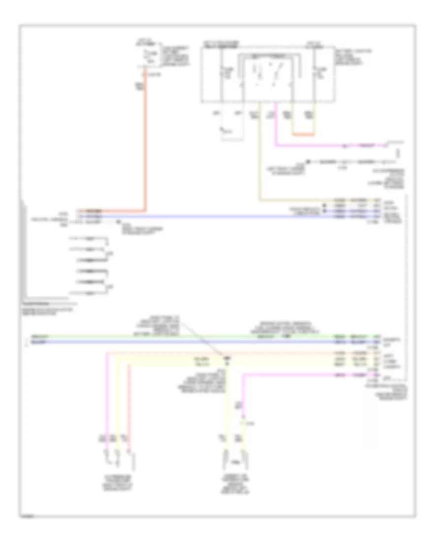 Manual A C Wiring Diagram 3 of 3 for Ford Explorer XLT 2011