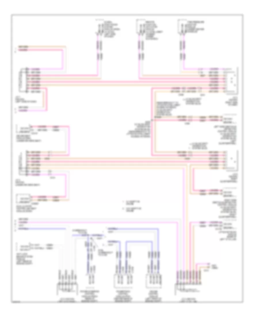 Computer Data Lines Wiring Diagram 2 of 2 for Ford Explorer XLT 2011