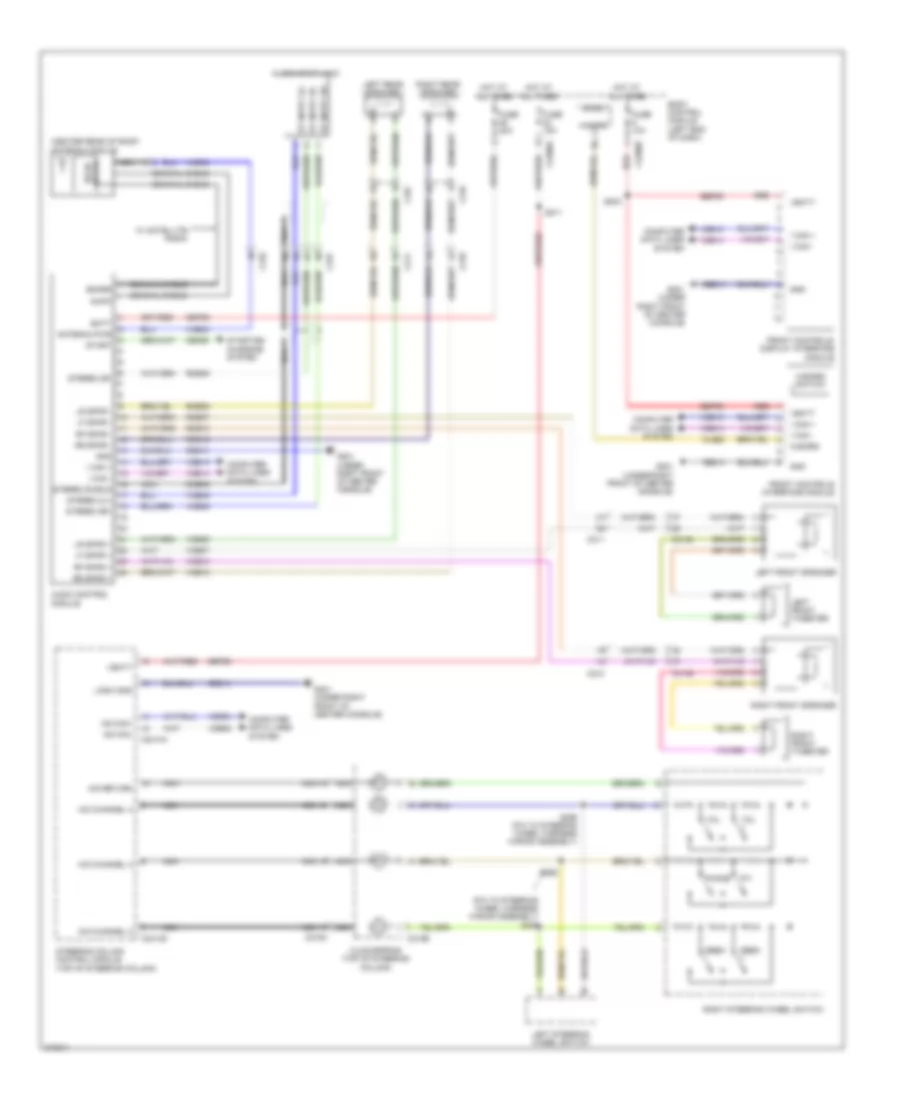 Base Radio Wiring Diagram for Ford Explorer XLT 2011