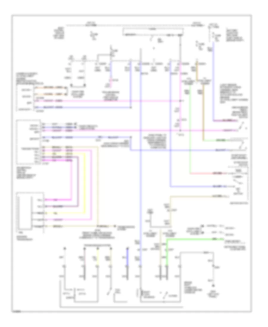 Shift Interlock Wiring Diagram for Ford Explorer XLT 2011