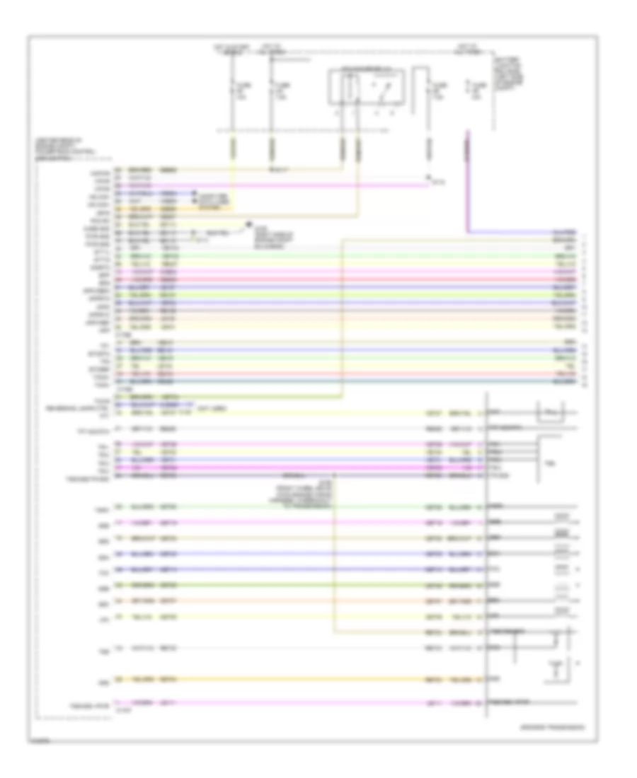 A T Wiring Diagram 1 of 2 for Ford Explorer XLT 2011