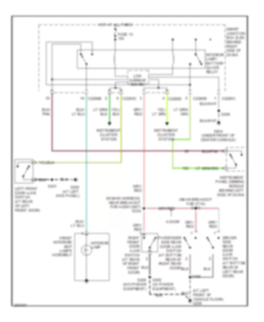 Courtesy Lamps Wiring Diagram for Ford Ranger 2005
