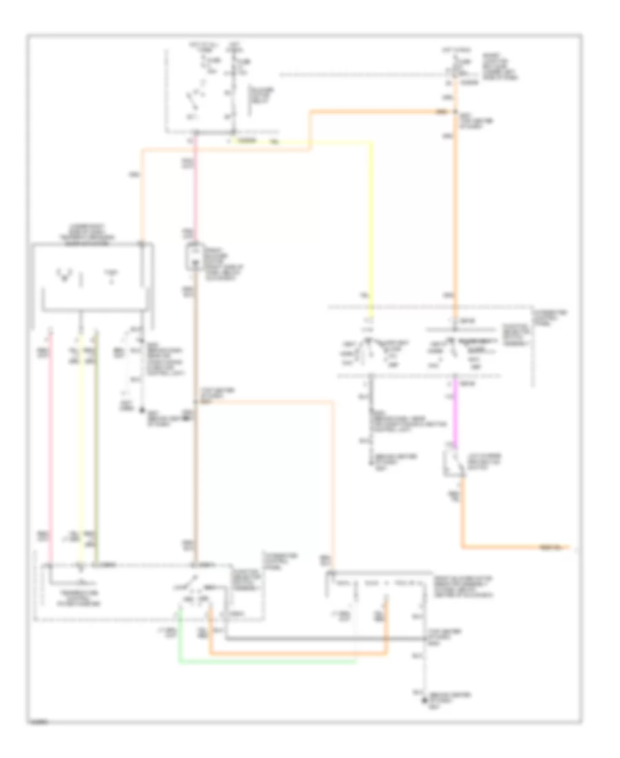 Manual A C Wiring Diagram 1 of 2 for Ford Taurus SE 2005