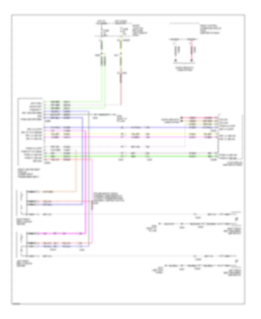 Front Heated Seats Wiring Diagram for Ford Flex Titanium 2011