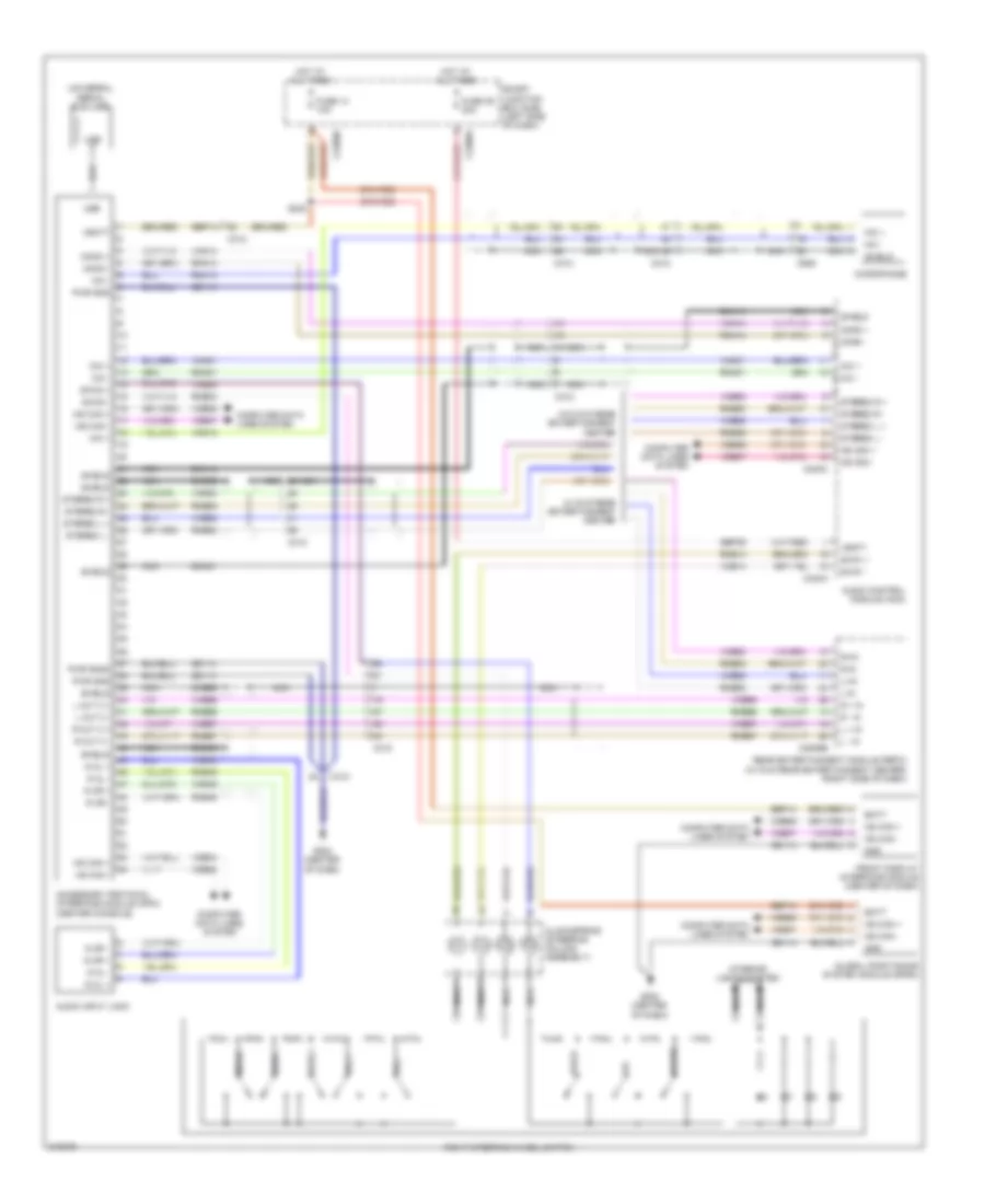 SYNC Radio Wiring Diagram for Ford Flex Titanium 2011
