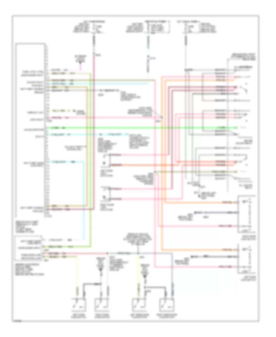 Forced Entry Wiring Diagram for Ford Ranger 2000