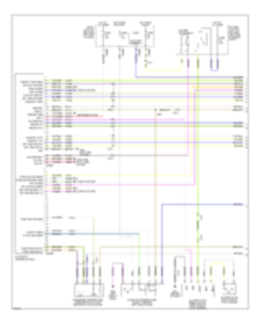 Automatic A C Wiring Diagram Hybrid 1 of 3 for Ford Fusion Hybrid 2011