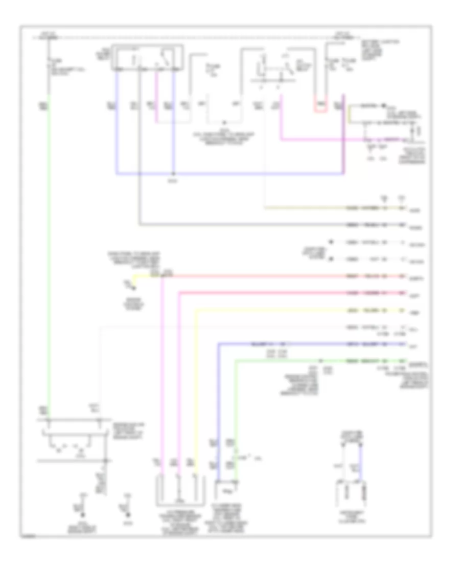 Manual A C Wiring Diagram 1 of 2 for Ford Fusion Hybrid 2011