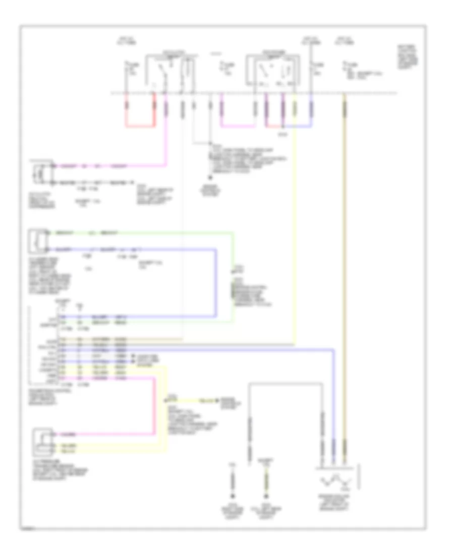 Automatic A C Wiring Diagram Except Hybrid 3 of 3 for Ford Fusion S 2011