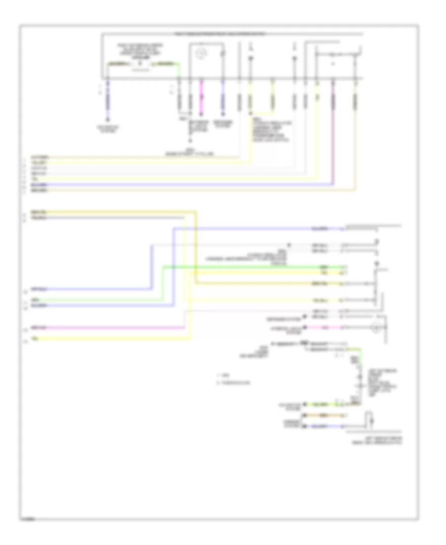 Memory Mirrors Wiring Diagram 2 of 2 for Ford Fusion SEL 2011