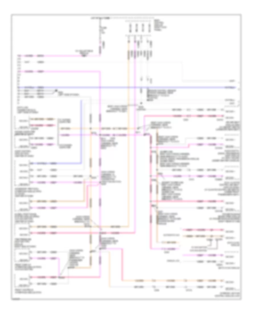 Computer Data Lines Wiring Diagram 1 of 2 for Ford Pickup F150 2011