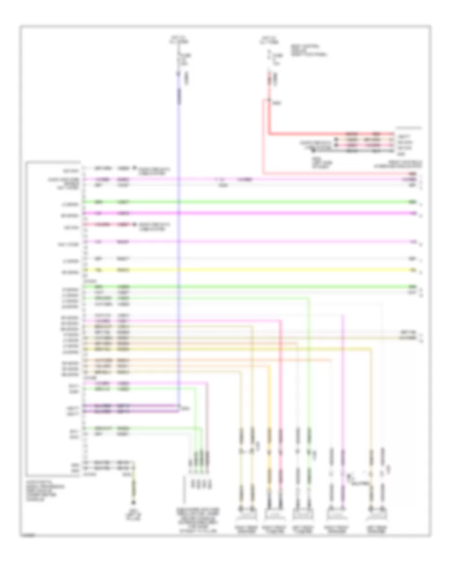 Radio Wiring Diagram with Sony 1 of 3 for Ford Pickup F150 2011