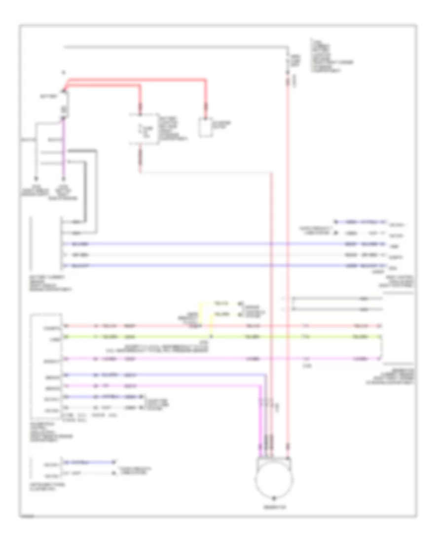3 5L Charging Wiring Diagram for Ford Pickup F150 2011
